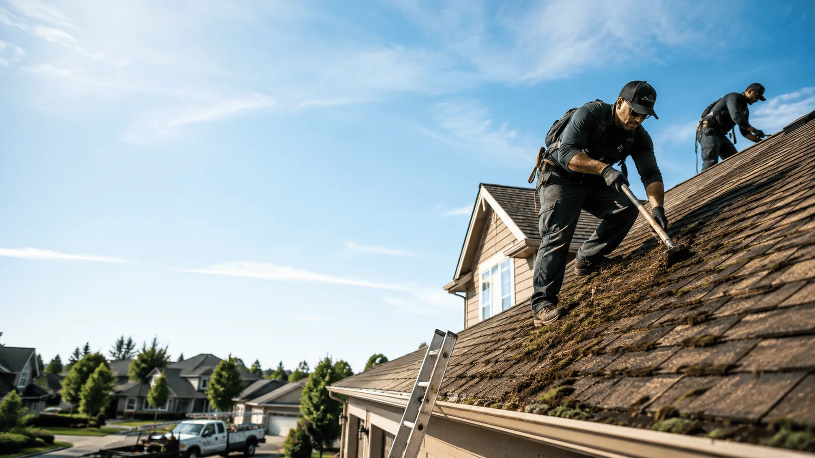 Roof Moss Removal in Andreas, PA near me